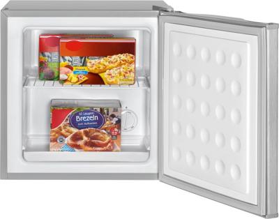 Bomann GB341.1 Vrieskast Energielabel: E (A - G) 31 l Staand apparaat Inox