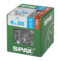 SPAX 4577000450556 Spengler-schroef 4.5 mm 55 mm T-STAR plus RVS A2 70 stuk(s) - thumbnail