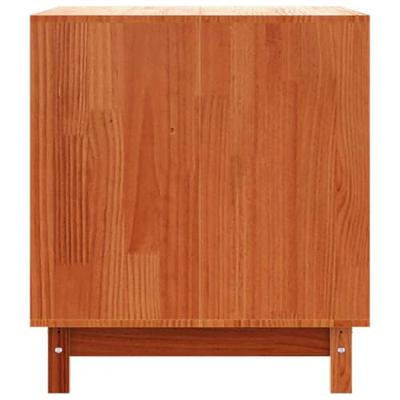 VidaXL Hondenhuis wasbruin 90 x 60 x 67 cm massief grenenhout VidaXL Hondenhuis wasbruin 90 x 60 x 67 cm massief grenenhout