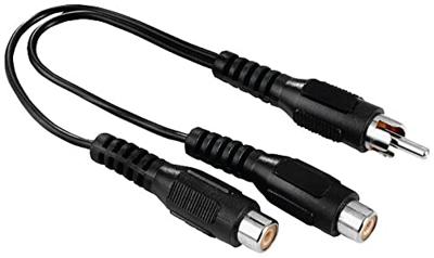 Hama Subwoofer-adapter Cinch-stekker - 2 Cinch-koppelingen