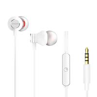 Aiwa ESTM-50WT: in-ear hoofdtelefoon, wit, afstandsbediening en microfoon - thumbnail