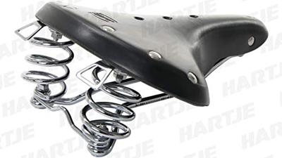 CONTEC zadel "classic exclusiv touring herren" ct saddle cl. excl. tour. leather gents coffee