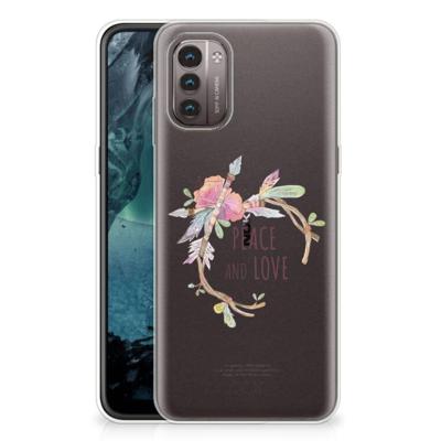 Nokia G21 | G11 Telefoonhoesje met Naam Boho Text Nokia G21 | G11 Telefoonhoesje met Naam Boho Text