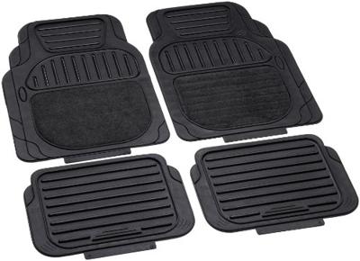 74917 Voetenmat (universeel) Geschikt voor (automerken): Universal Rubber, Textiel Zwart