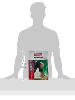 Beaphar XtraVital cavia's, rijk aan vitamine C, met tandverzorgende eigenschappen, laag vetgehalte, met echinacea en alfalfa, 2,5 kg