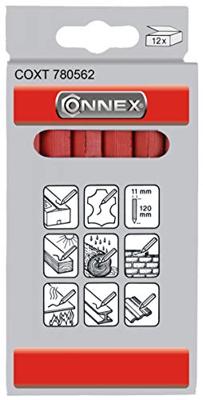 Connex Krijt Vettig Rood 12St - COXT780562