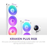 Kit voor vloeibare koeling NZXT RL-KR360-W2 Kraken Plus 360 RGB - thumbnail
