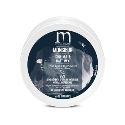Patrice Mulato - P. Mulato Monsieur Matt Wax 50 ml Patrice Mulato - P. Mulato Monsieur Matt Wax 50 ml