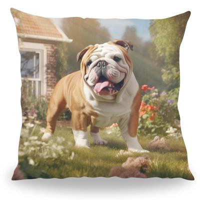 Kussen - Huisdier Portret - Engelse Bulldog 1 - Pillow Buddies