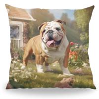 Kussen - Huisdier Portret - Engelse Bulldog 1 - Pillow Buddies - thumbnail