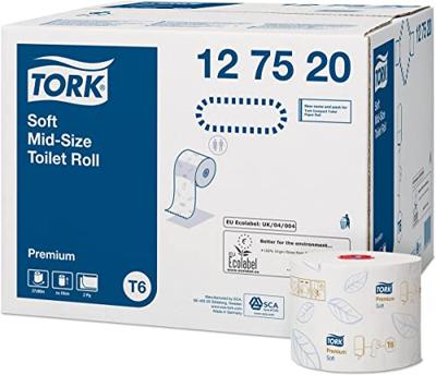 Toiletpapier tork t6 premium 2laags 90m wit Toiletpapier tork t6 premium 2laags 90m wit