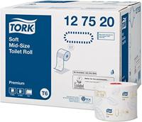 Toiletpapier tork t6 premium 2laags 90m wit - thumbnail