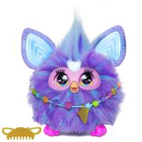 Purple Furby, 15 accessoires, interactief knuffeldier voor meisjes en jongens, stemgestuurde animatronic, vanaf 6 jaar - thumbnail