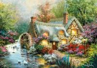 Clementoni high quality collection puzzel country retreat 1500 stukjes - thumbnail