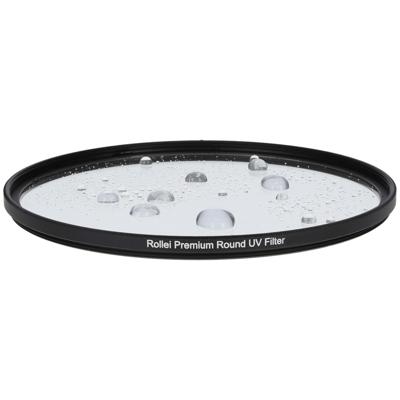 Rollei Premium Circulair uv-filter 67 mm - uv-filter en beschermingsfilter met aluminium ring, gemaakt van gorillaglas met speciale coating - afmetingen: 67 mm