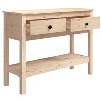 Wandtafel 100x35x75 cm massief grenenhout - thumbnail
