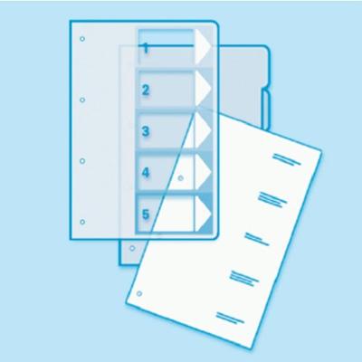 Leitz PC printbare Project Indexen 10 tabs