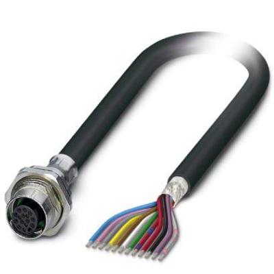 Phoenix Contact 1442188 Sensor/actuator inbouwconnector M12 Aantal polen (sensoren): 12 1.00 m 1 stuk(s) Phoenix Contact 1442188 Sensor/actuator inbouwconnector M12 Aantal polen (sensoren): 12 1.00 m 1 stuk(s)