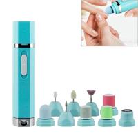 BZ-3561 9 in 1 draagbare multifunctionele nagel polijst machine manicure tool set - thumbnail