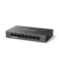 Mercusys MS108GP netwerk-switch Managed Gigabit Ethernet (10/100/1000) Power over Ethernet (PoE) Zwart - thumbnail