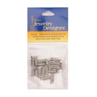 Darice • crimp coil 4x8mm 16pcs antique silver - thumbnail