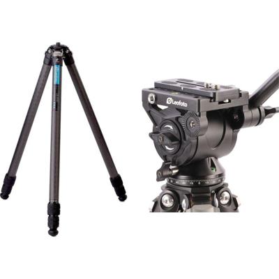 Leofoto Ranger carbon fiber tripod LS-323C with video head BV-10
