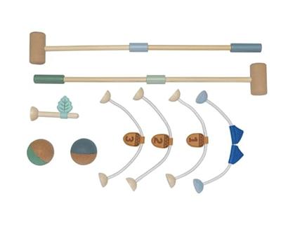 KORKO kurk croquet set meerkleurig