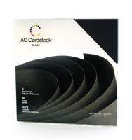 American Crafts • cardstock pack 30,5x30,5cm 60pcs black - thumbnail
