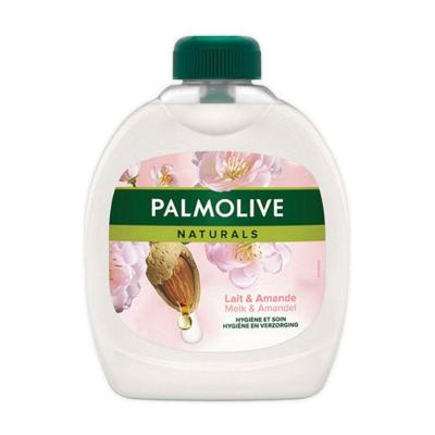 Palmolive Vloeibare zeep melk & amandel navulling 300 Milliliter