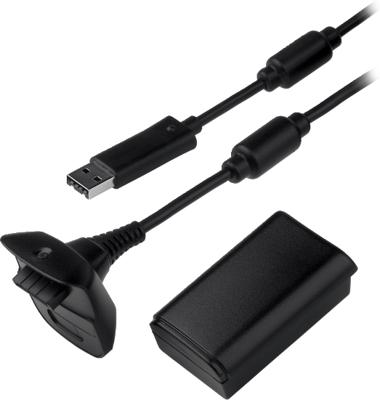 Microsoft Play and Charge Kit (Zwart)