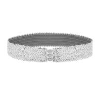 Riem pailletten zilver - thumbnail