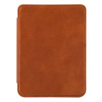 Lunso - Lederen sleepcover hoes - Kobo Glo / Glo HD / Touch 2.0 (6 inch) - Cognac - thumbnail