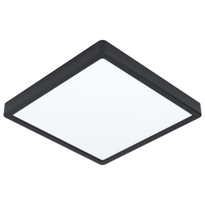 Eglo Vierkante plafondlampFueva 5 28,5cm - 4000K zwart - 99257
