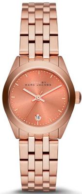 Horlogeband Marc by Marc Jacobs MBM3377 Roestvrij staal (RVS) Rosé 18mm