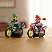 The Super Mario Galaxy Movie Action Figures - Motorcycle Luigi - thumbnail