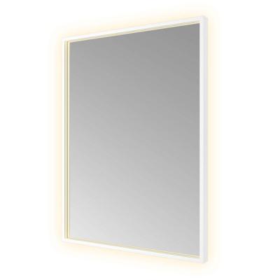 Spiegel Hotbath &MORE 80x60 cm LED-Verlichting Spiegelverwarming Rechthoek Mat Wit Spiegel Hotbath &MORE 80x60 cm LED-Verlichting Spiegelverwarming Rechthoek Mat Wit