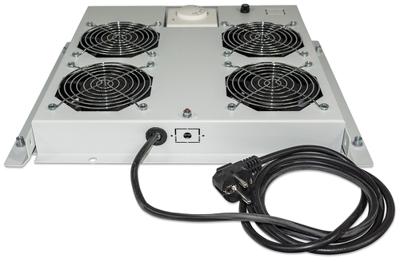 Intellinet 712798 19 inch 4 x 1 HE Grijs