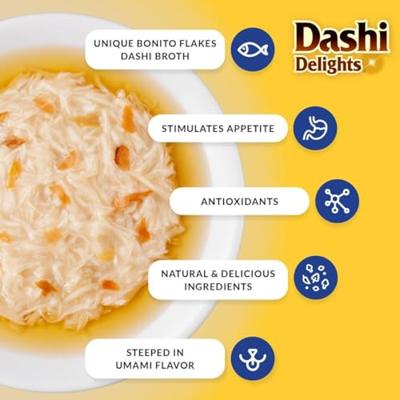 INABA DASHI DELIGHTS CHICKEN WITH TUNA & SALMON RECIPE - thumbnail