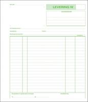 Exacompta leveringen, ft 21 x 18 cm, dupli (50 x 2 vel), Nederlandstalig - thumbnail