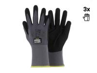 Safety Jogger Handschoenen AllFlex 4131X | Grijs/Zwart | Maat 8 - 00.118.100.08 - thumbnail