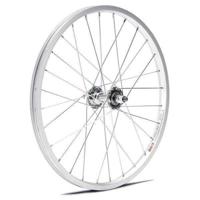 Hzb voorwiel 20 inch etrto 406 aluminium zilver vaste as - thumbnail