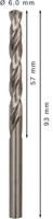Bosch Accessoires Metaalboren HSS-G, Standard 6 x 57 x 93 mm 10st - 2608595066 - thumbnail