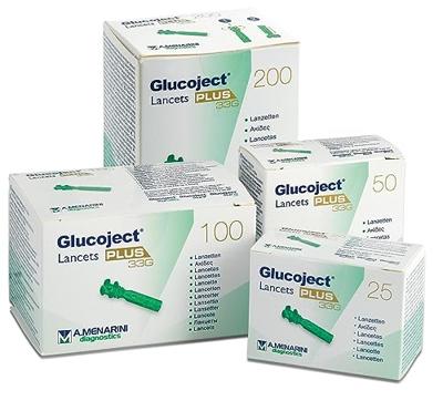 Glucoject Lancets Plus 33g 100 44121