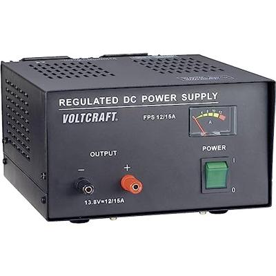 VOLTCRAFT FSP-11312 Labvoeding, vaste spanning 13.8 V/DC 12 A 165 W Aantal uitgangen: 1 x