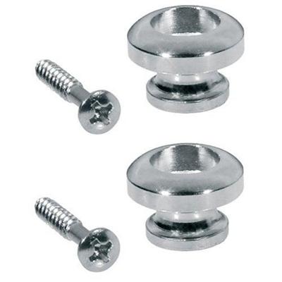 Boston EP-R-N strap button nikkel, met schroef (2 stuks) Boston EP-R-N strap button nikkel, met schroef (2 stuks)
