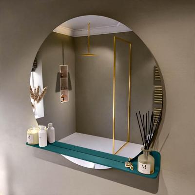 MONDIAZ SPOT spiegel rond 110cm met Spiegelplanchet kleur Smag.