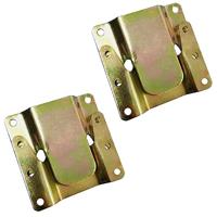 Nachtkastje zwevend 40x31x27 cm bewerkt hout betongrijs - thumbnail