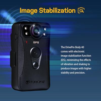 Transcend DrivePro Body 40 128 GB RAM WiFi + Bluetooth