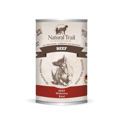 NATURAL TRAIL Rundvlees - Natvoer voor honden - 400 g