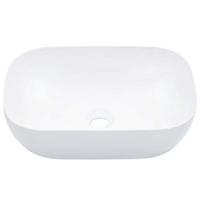 Wastafel 45,5x32x13 cm keramiek wit - thumbnail